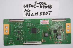 T-CON плата 6870C-0401B LG 42LM580T фото 2