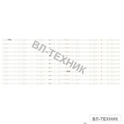LED-подсветка LED75D07A-ZC66AG-05D / 30375007007D для Haier 75 Smart TV MX, 75 Smart TV S1, 75″