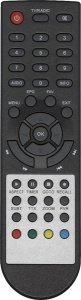 Пульт для телевизора MDI (Divisat, Selegna, Hobit Flash) DBR-501 (DBR-901)