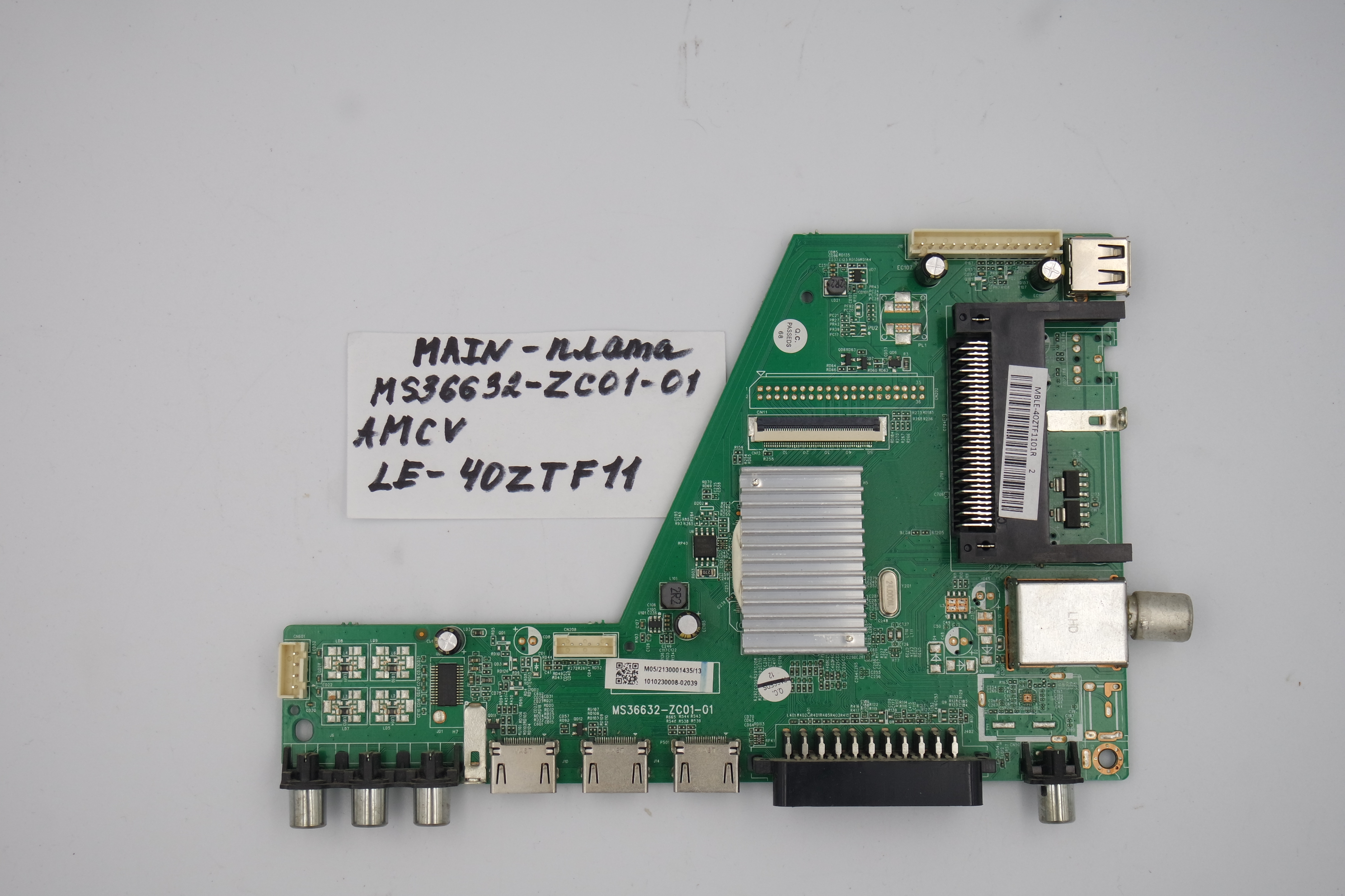 (MAIN) Основная плата MS36632-ZC01-01 AMCV LE40ZTF11 фото 1