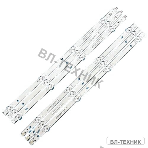 LED подсветка Polarline 43PU11TC-SM / Starwind SW-LED43UA400 / Telefox 43TFH4300 / Skytech SST-4350B