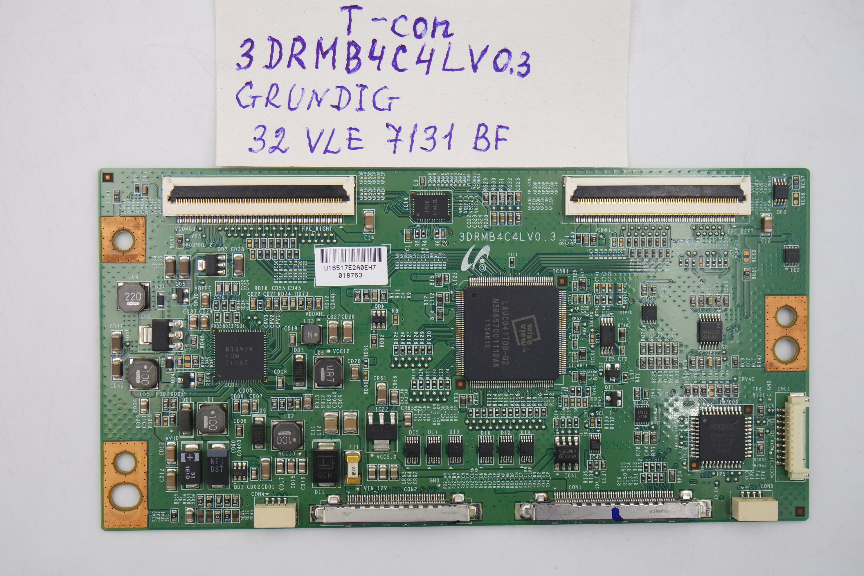 T-CON плата 3DRMB4C4LV0.3 GRUNDIG 32VLE7131BF фото 1