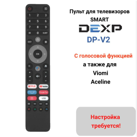 Пульт Aceline DEXP DP-V2 с голосовым управлением фото 2
