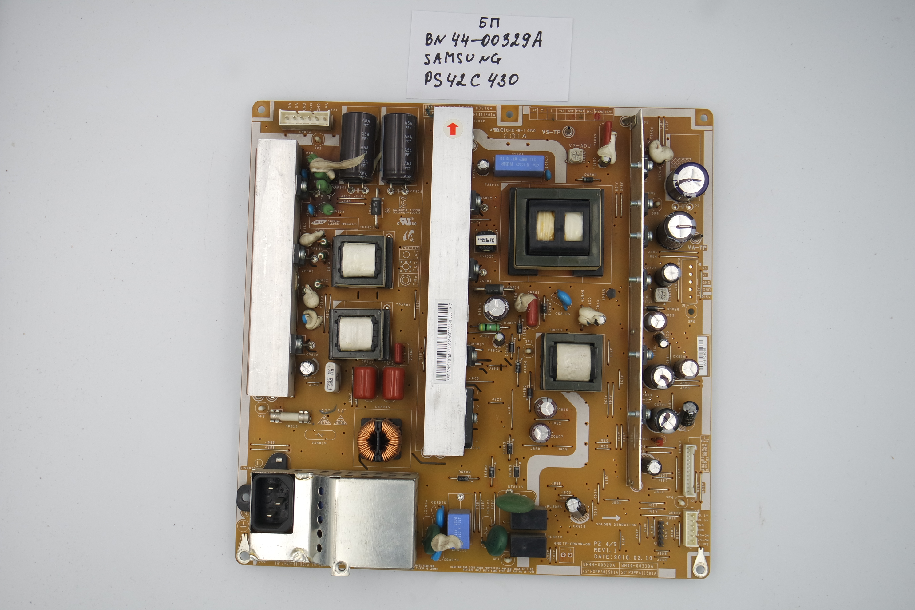 Блок питания BN44-00329A Samsung PS42C430 фото 1