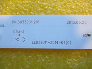 LED подсветка LED39D11-ZC14-04(C). Б.У фото 2