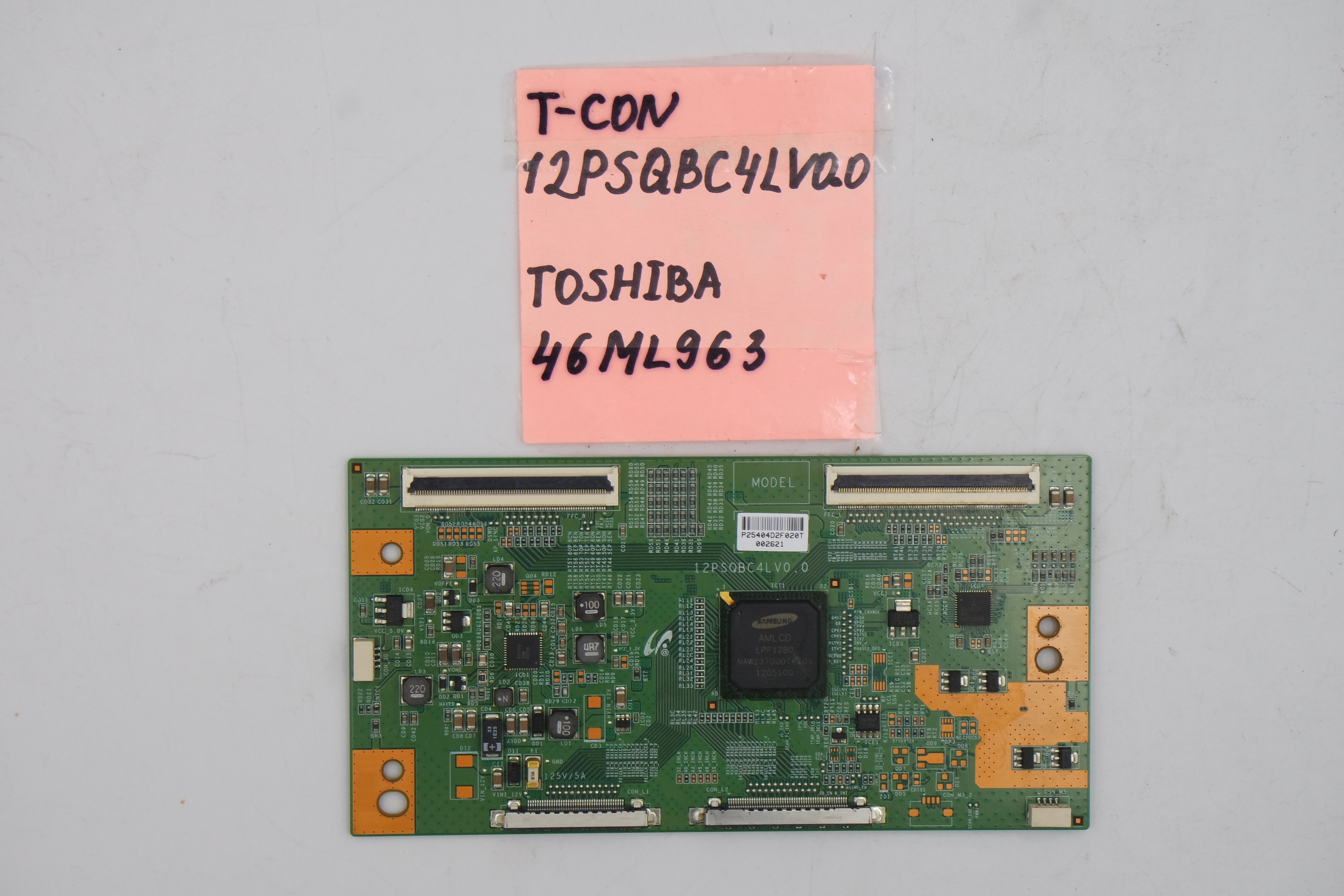 T-CON плата 12PSQBC4LV0.0 Toshiba 46ML963 фото 1