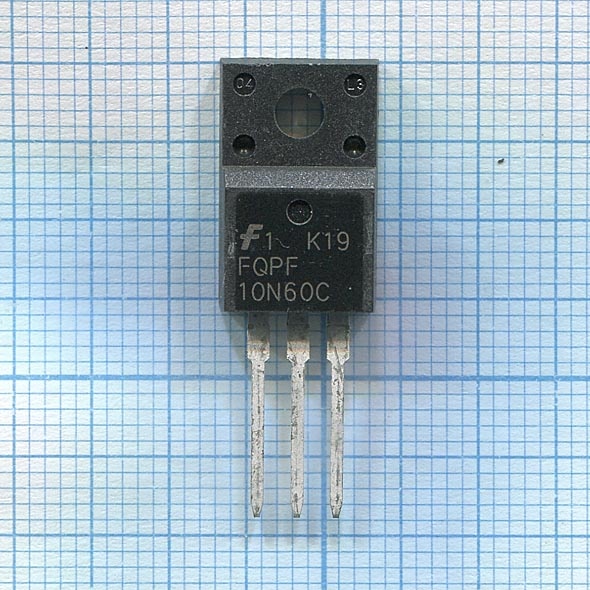 Микросхема FQPF10N60C 10N60 10N60C Mosfet