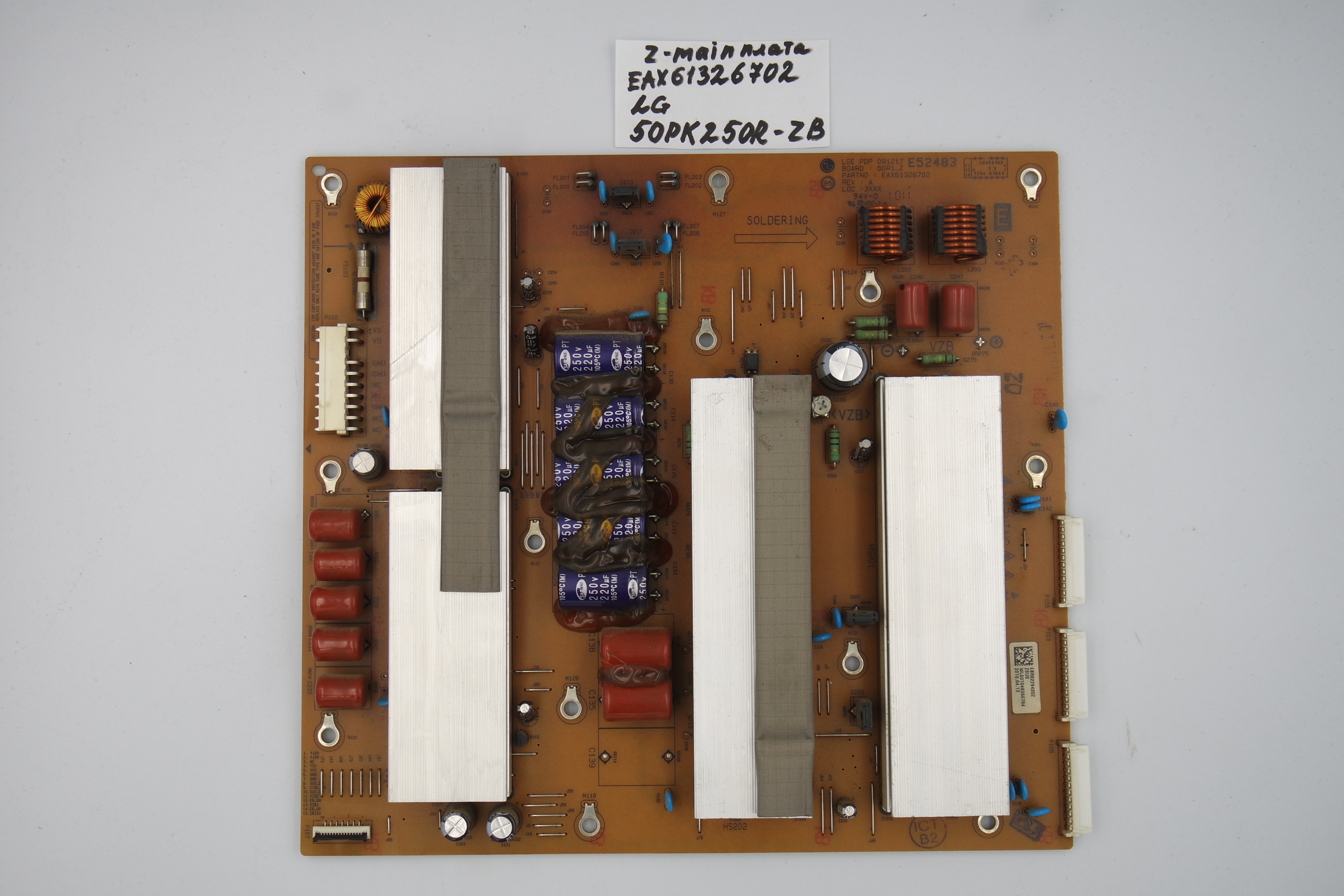 Z-MAIN основная плата EAX61326702 LG 50PK250R-ZB фото 1