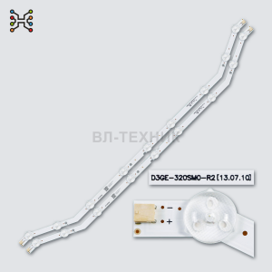 LED подсветка Samsung UE32EH4003 / UE32EH4003W / UE32FH4003 / UE32FH4003W / UN32EH4003FXZA / UN32JH4 фото 2
