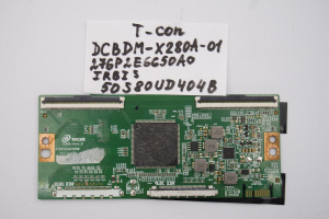 T-CON плата DCBDM-X280A-01 276P2E6650A0 Irbis 50S80UD404B фото 2