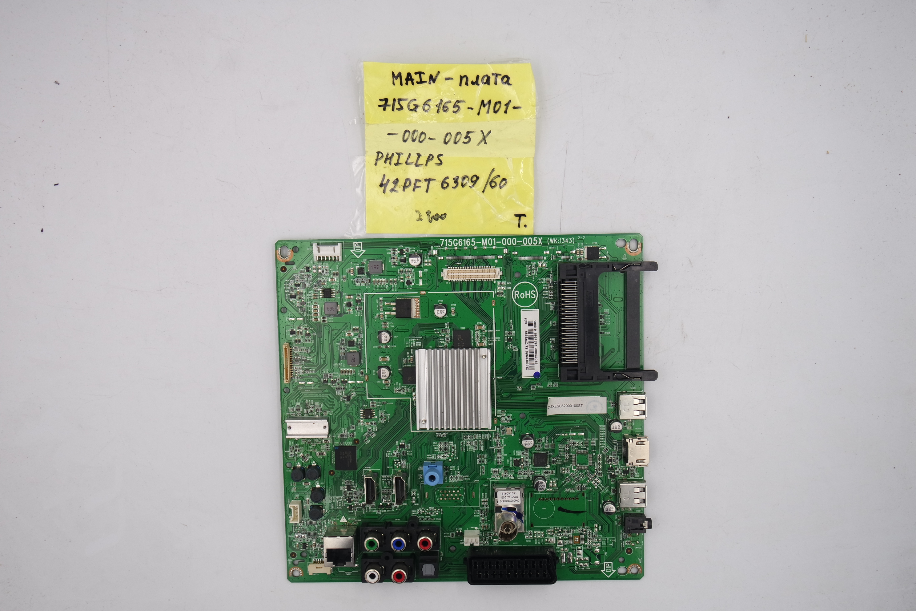 (MAIN) Основная плата 715G6165-M01-000-005X Philips 42PFT6309/60 фото 1