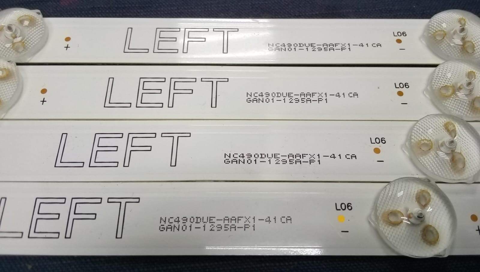 LED подсветка NC490DUE-AAFX1-41CA GAN01-1295A-P1. Б.У фото 1