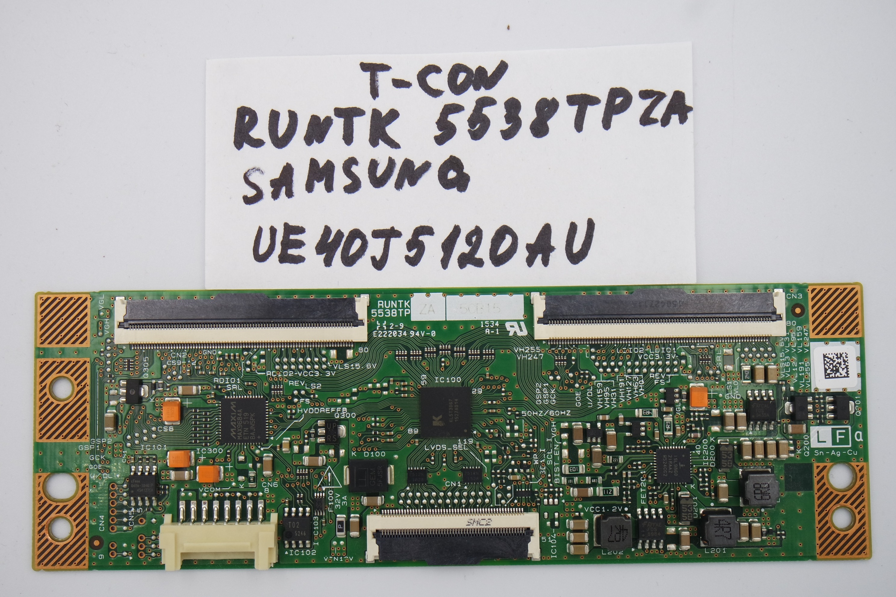 T-CON плата RUNTK 5538TP ZA Samsung UE40J5120AU фото 1