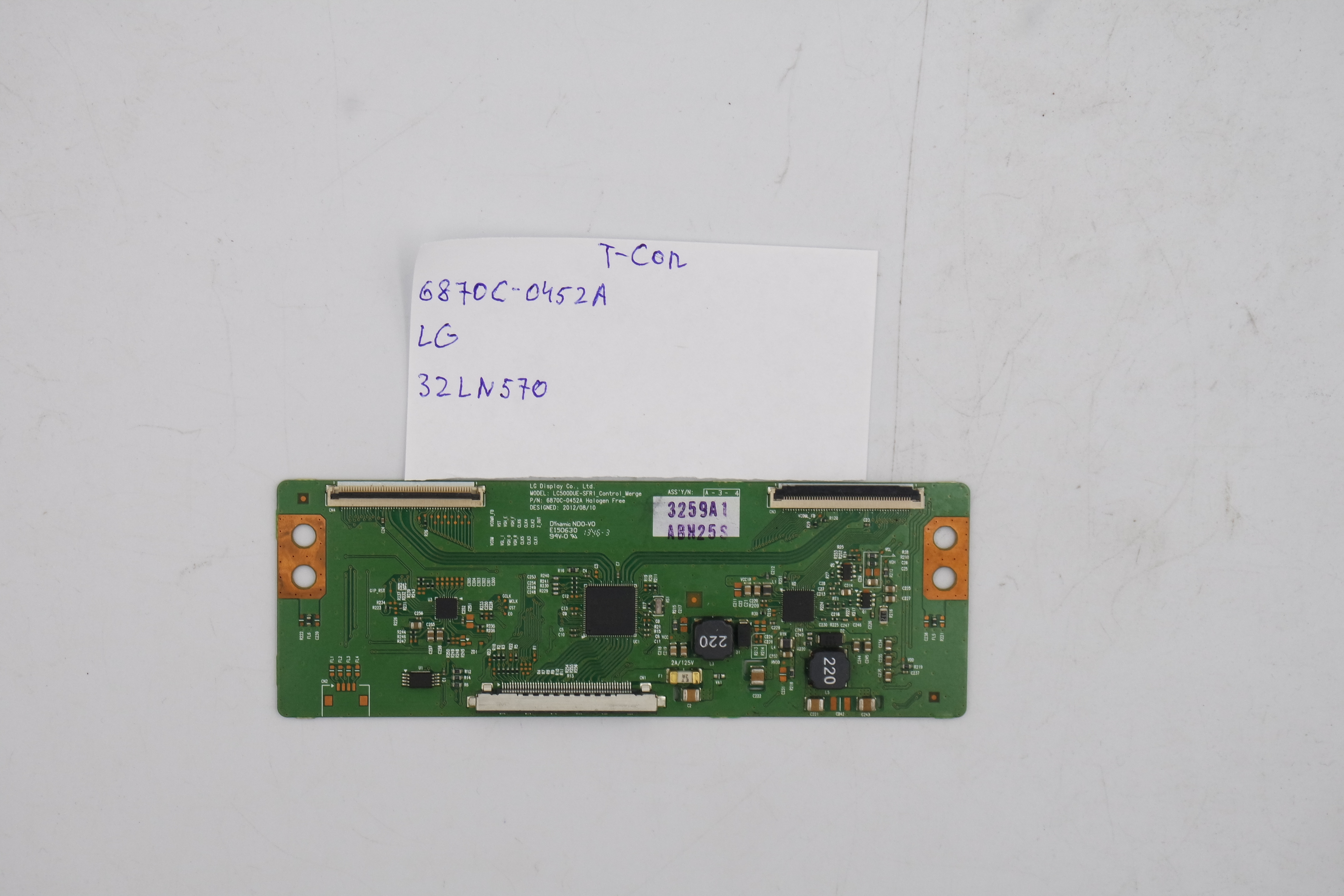 T-CON плата 6870C-0452A LG 32LN570 фото 1