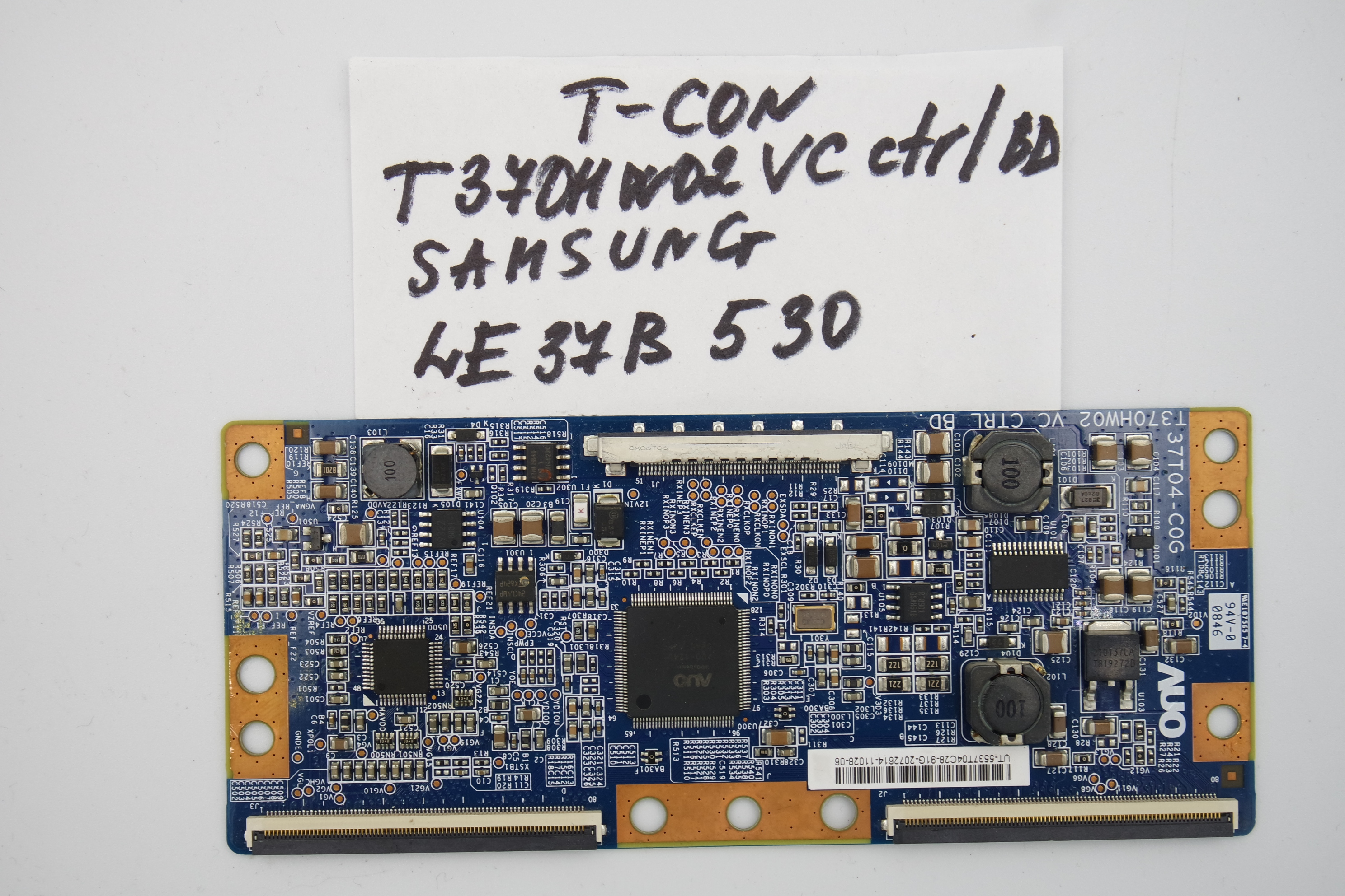 T-CON плата T370HW02 Samsung LE37B530 фото 1
