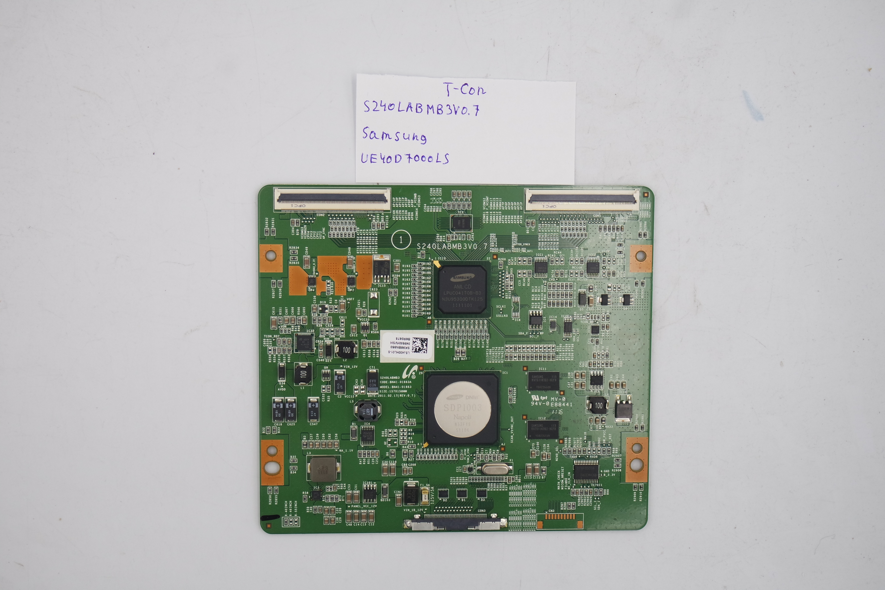 T-CON плата S240LABMB3V0.7 Samsung UE40D7000LS фото 1