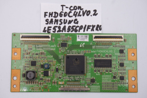 T-CON плата FHD60C4lV0.2 Samsung LE52A556P1FXRU фото 2
