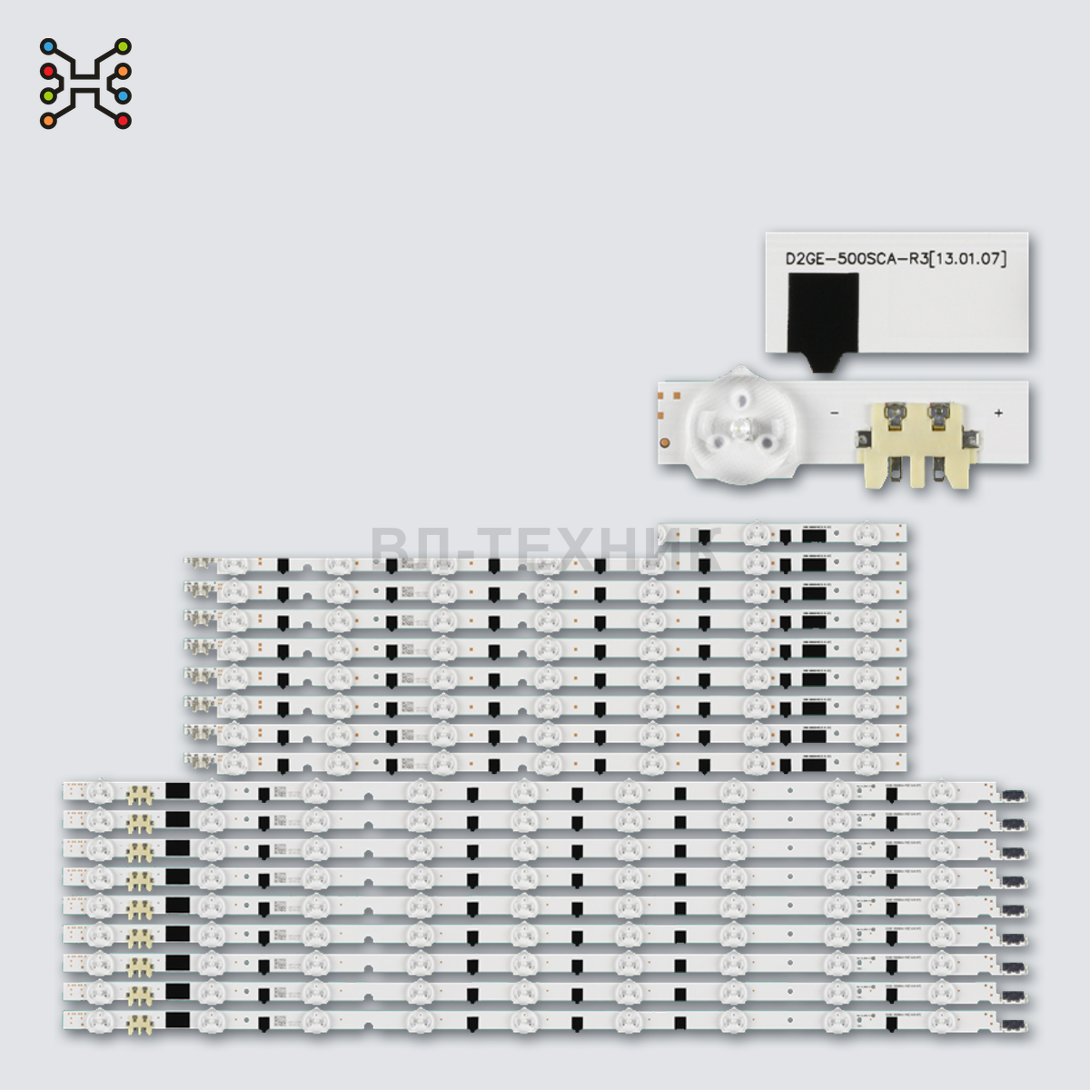 LED подсветка Samsung UE50F5000 / UE50F5000AK / UE50F5000AKXXU / UE50F5000AKXZT / UE50F5000ASXBT / U фото 1