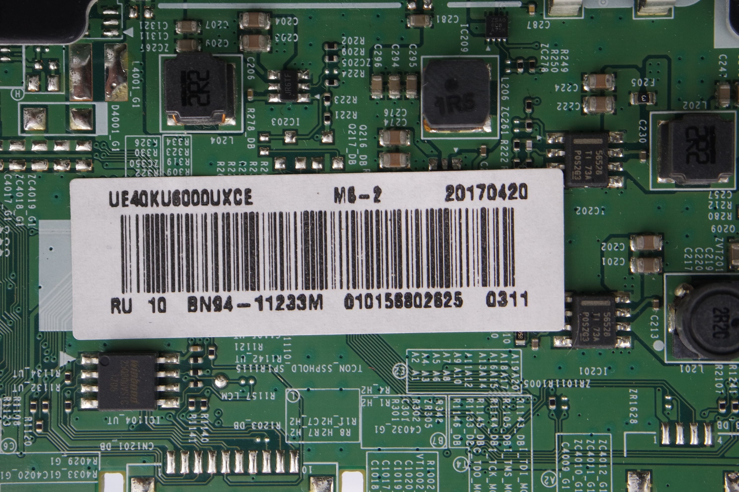 MAIN основная плата BN41-02528A Samsung UE40KU6000U фото 3