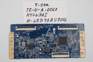 T-CON плата TC-U-A-0063 HYUNDAI H-LED43BU7006 фото 2