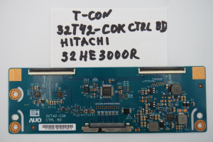 T-CON плата 32T42-C0K CTRL BD HITACHI 32HE3000R фото 2