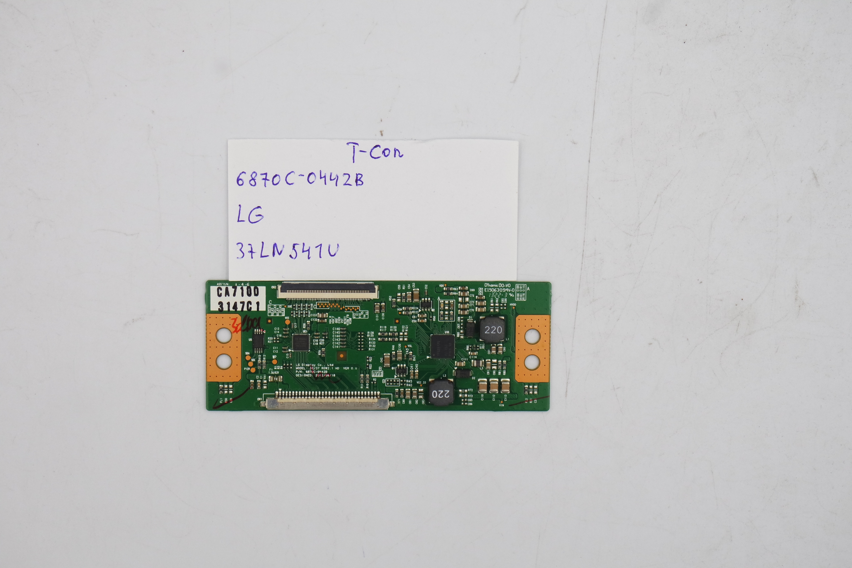 T-CON плата 6870C-0442B LG 37LN541U фото 1