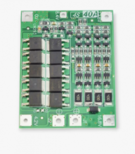 Плата BMS 4S для Li-ion 18650 аккумуляторов 40A фото 2