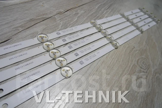 LED подсветка MI55T32_5x10_MCPCB 12mm_V1. Б.У