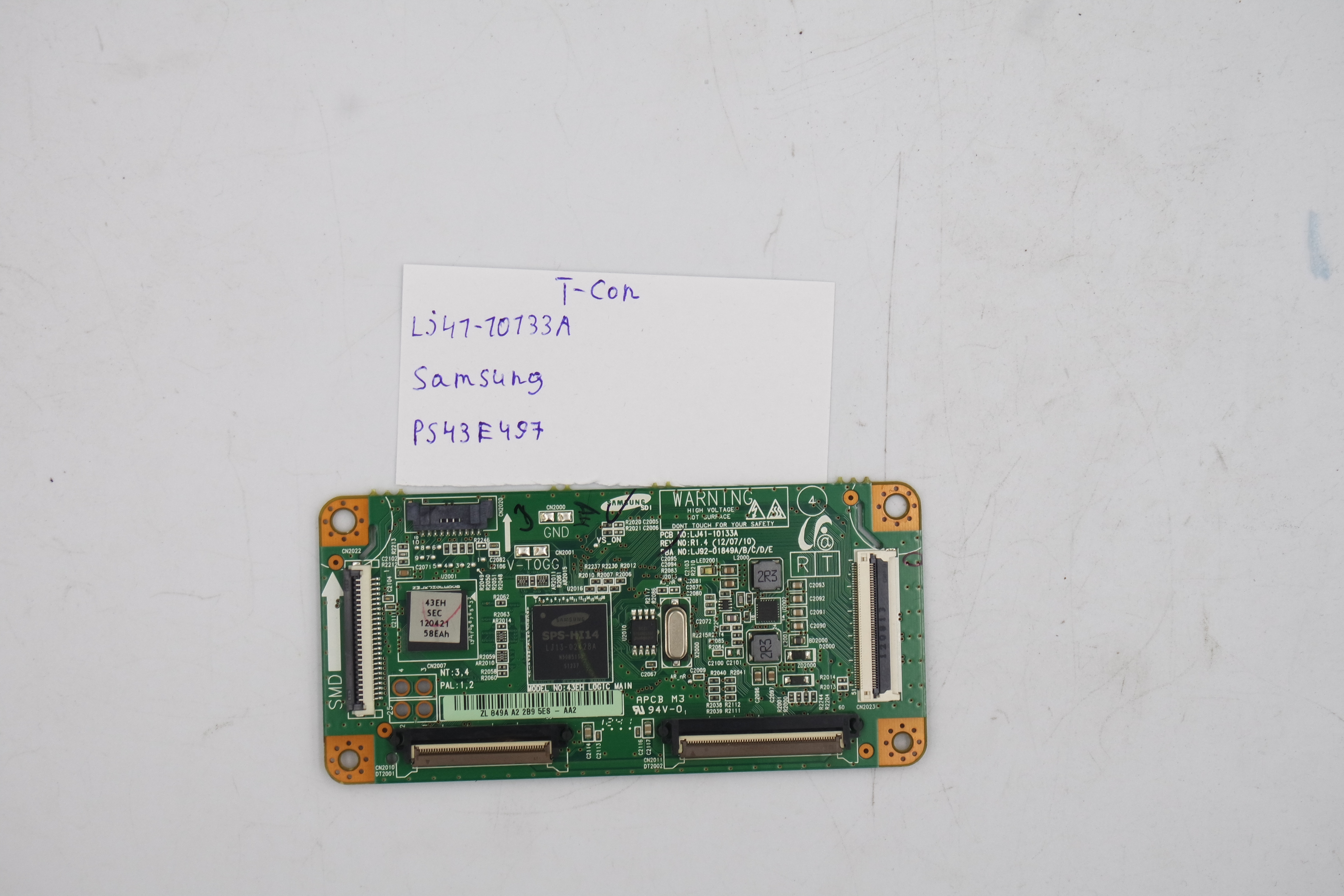T-CON плата LJ41-10133A PS43E497 фото 1