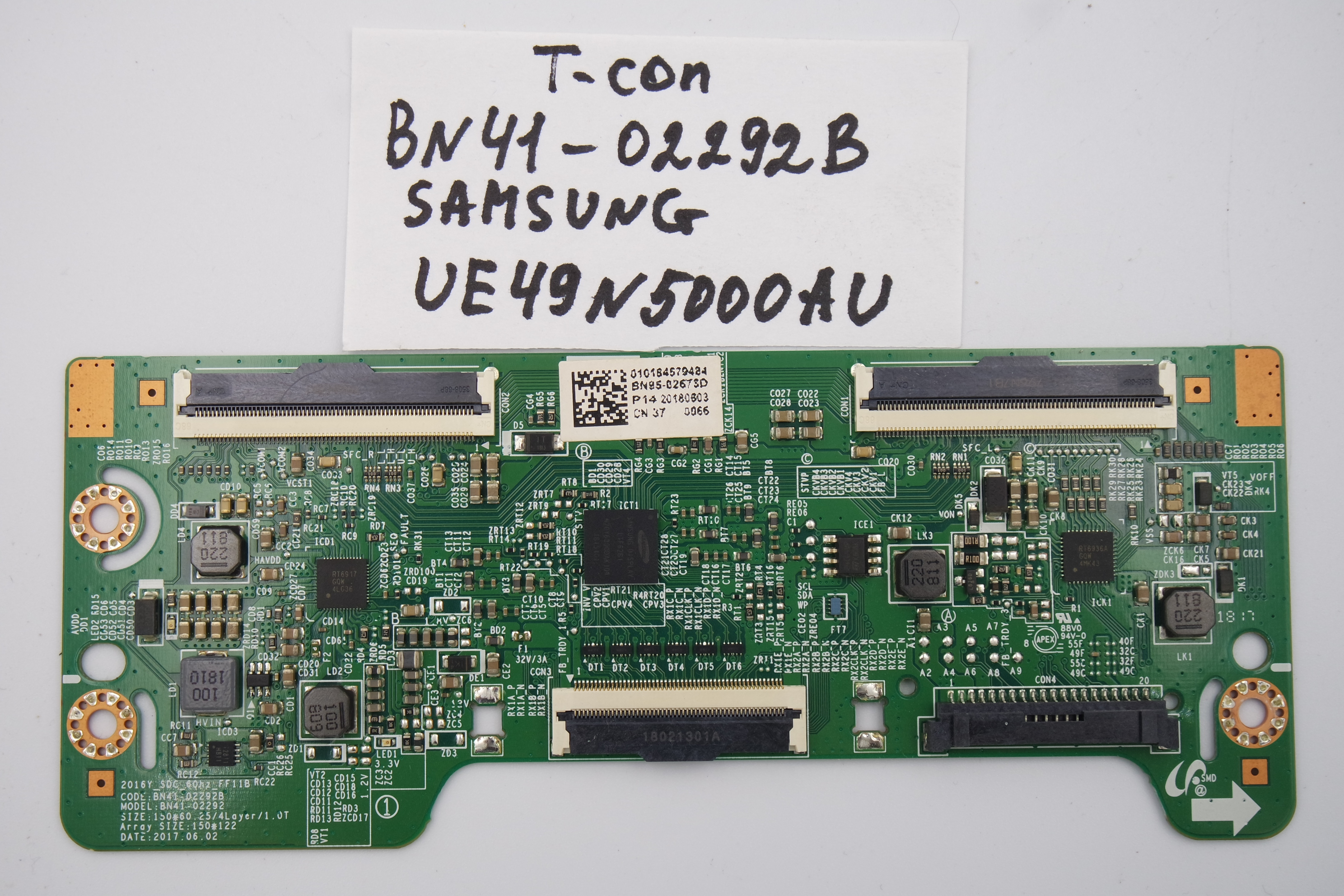 T-CON плата BN41-02292B Samsung UE49N5000AU фото 1