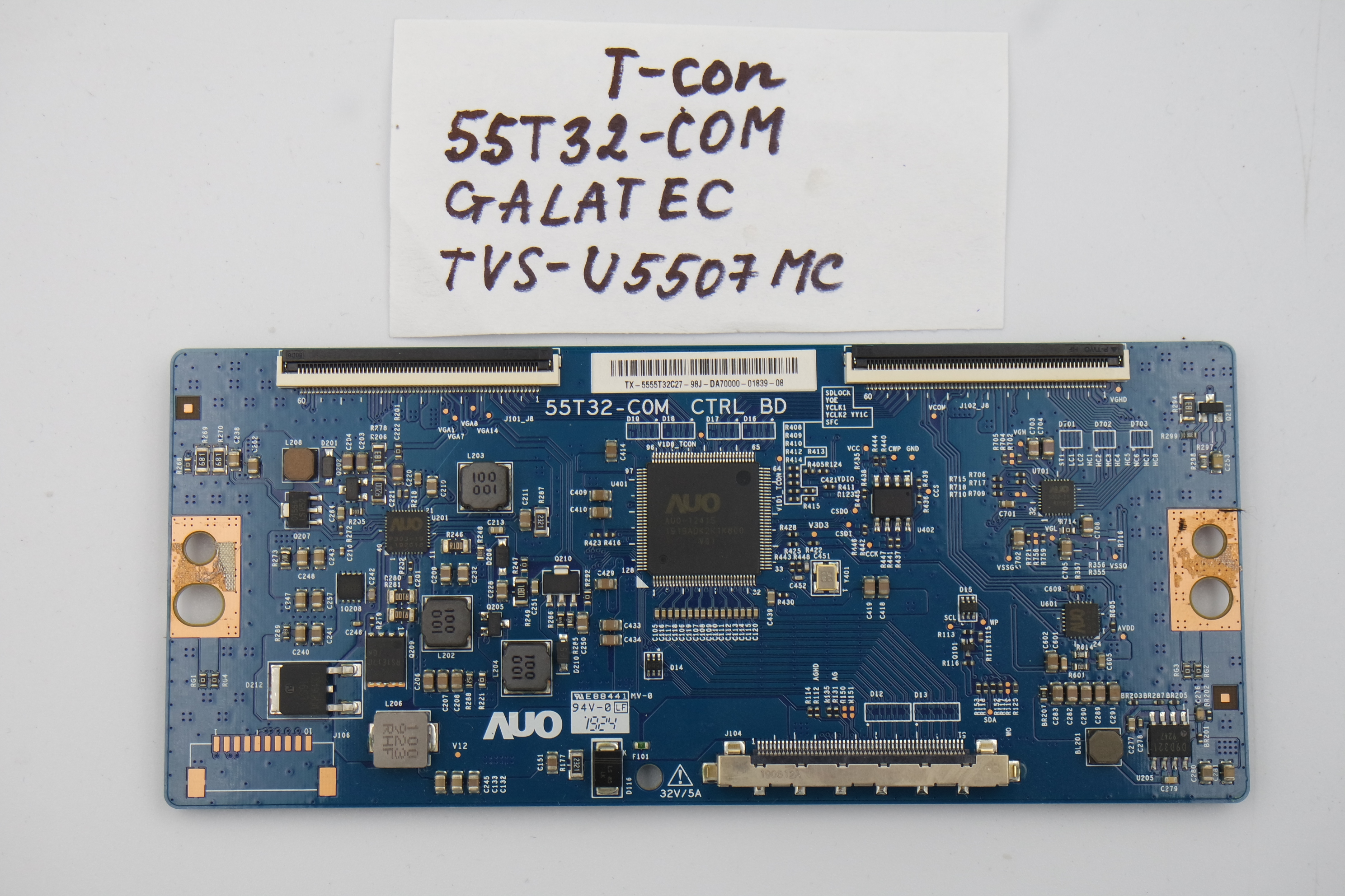 T-CON плата 55T32-COM Galatec TVS-U5507MC фото 1