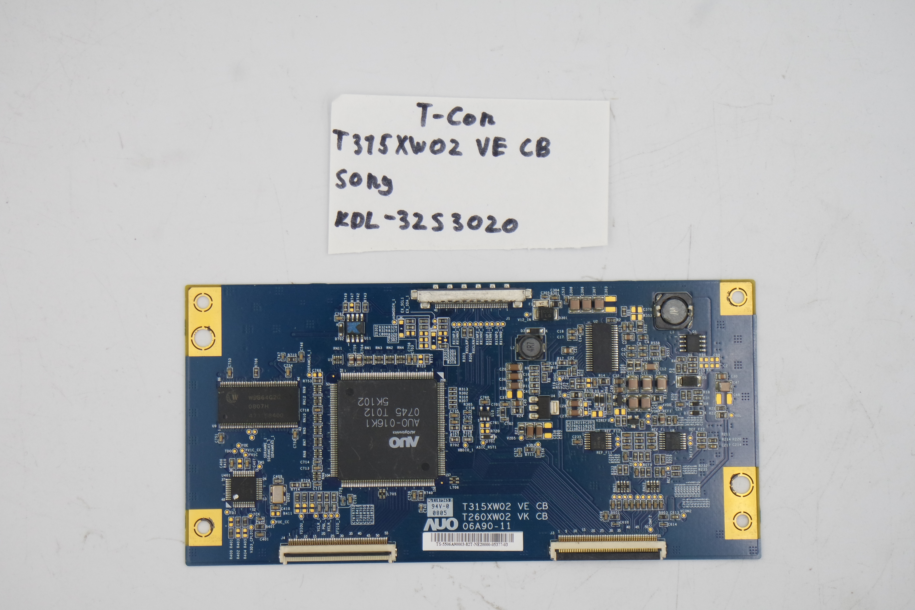 T-CON плата T315XWO2 VE CB SONY KDL-32S3020 фото 1