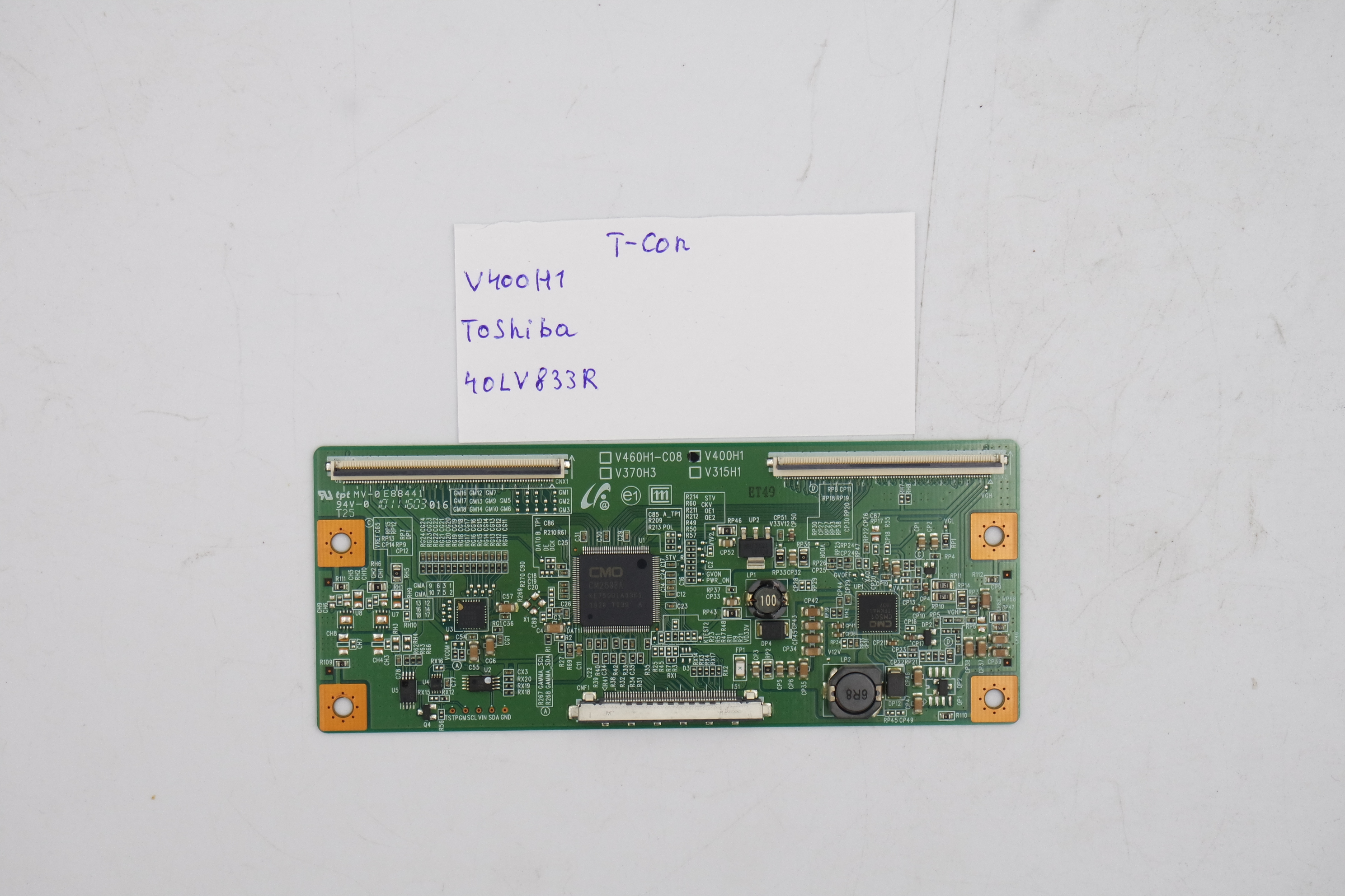 T-CON плата V400H1 Toshiba 40LV833R фото 1