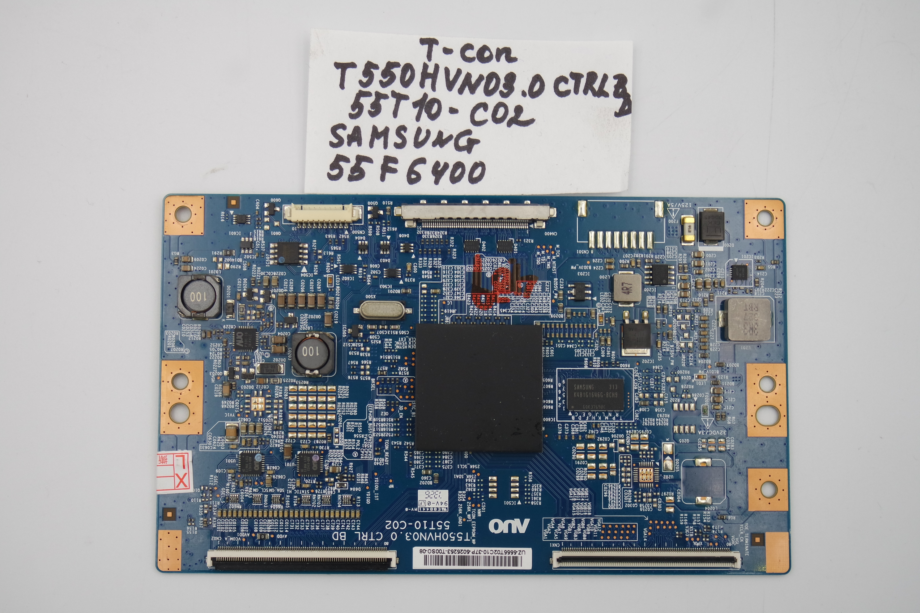 T-CON T550HVN03.0 CTRL BD 55T10-C02 SAMSUNG UE55F6400 фото 1