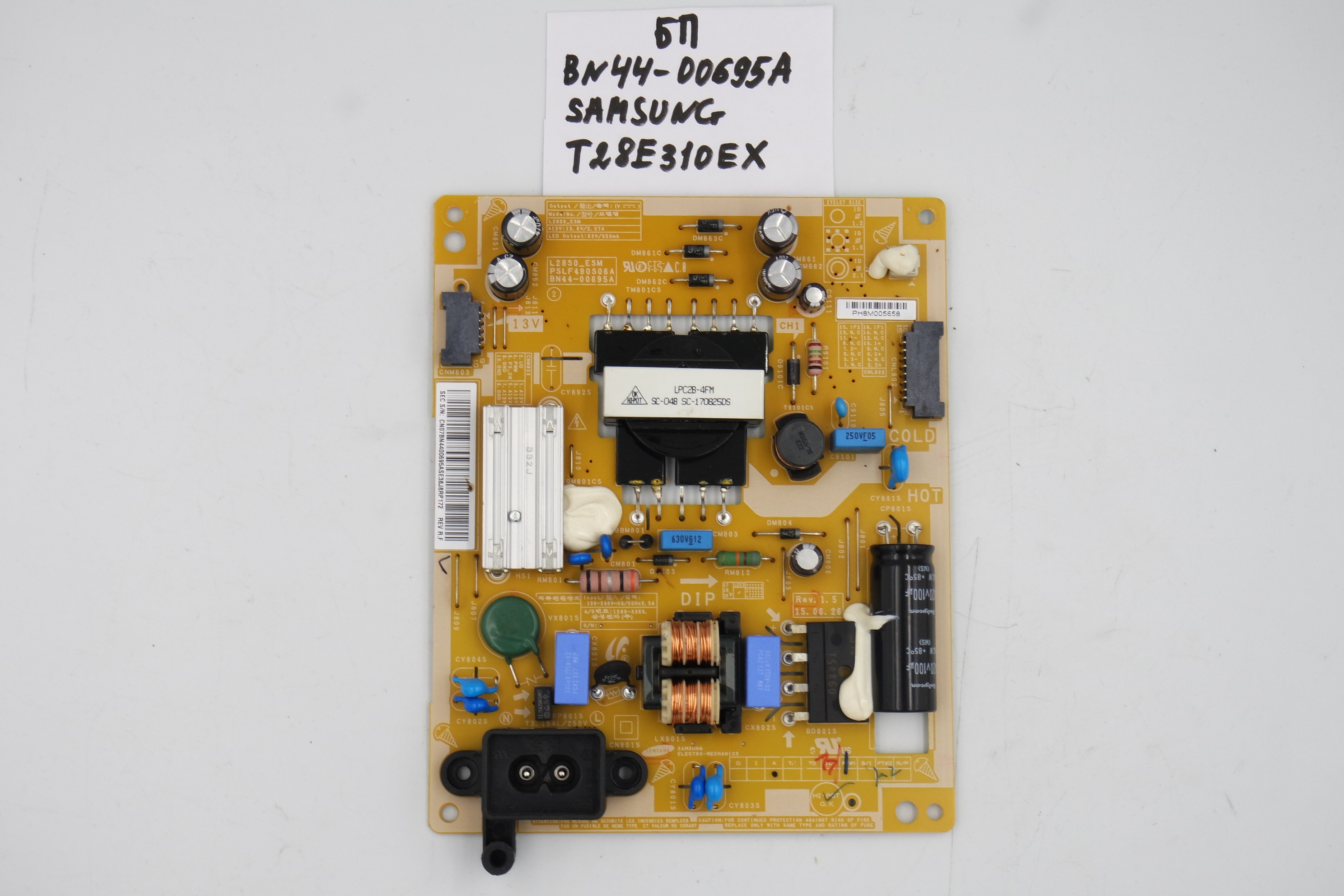 Блок питания BN44-00695A Samsung T28E310EX фото 1