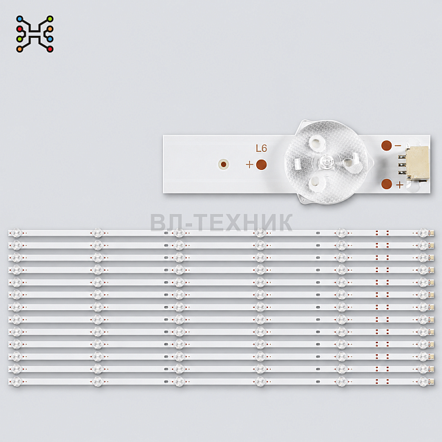 LED подсветка Xiaomi/Redmi 75" Xiaomi Mi TV EA75 2022 / L75M7-EA, Redmi Smart TV A75 2022 / L75R8-A