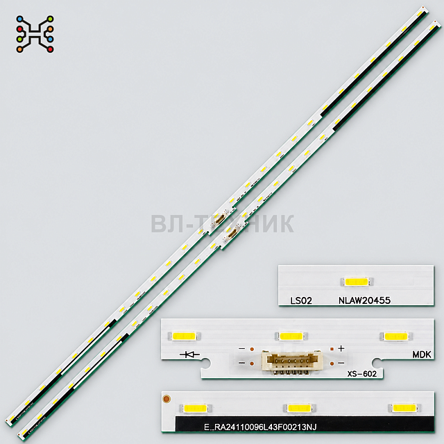 LED подсветка Sony KDL-43WE750 / KDL-43WE752 / KDL-43WE753 / KDL-43WE754 / KDL-43WE755, NLAW20455, E