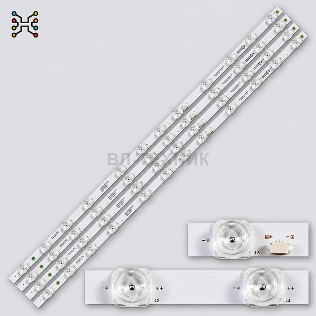 LED подсветка TCL 65P735 / 65P735X1 / 65P735X2 / 65P735K, 65P725 / 65P725K, 65P635 / 65P635X1 / 65P6