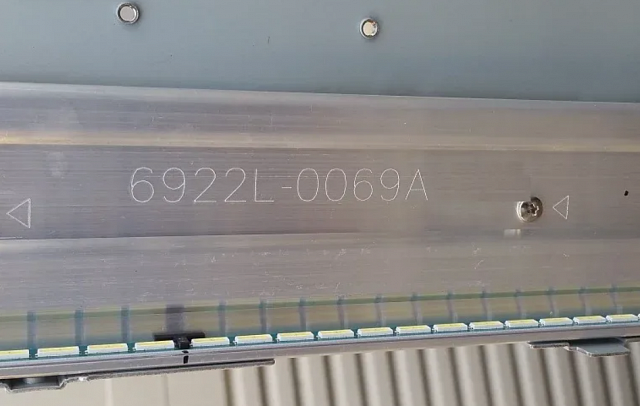 Подсветка на радиаторе 6922L-0069A LG 55LA640V
