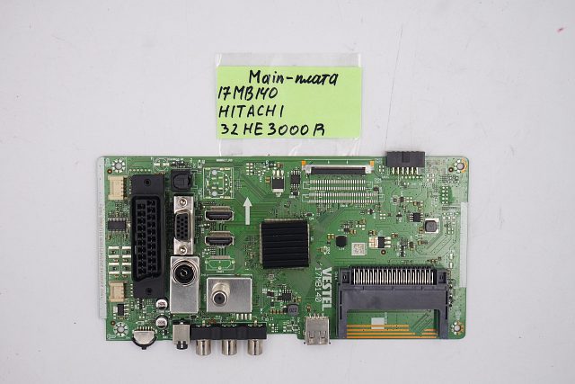 MAIN плата 17MB140 Hitachi 32HE3000R