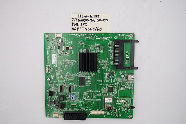 (MAIN) плата 715G6094-M0I-000-004K Philips 40PFT4309/60