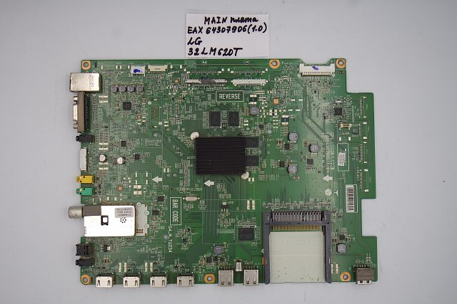 MAIN основная плата EAX64307906 (1.0) LG 32LM620T