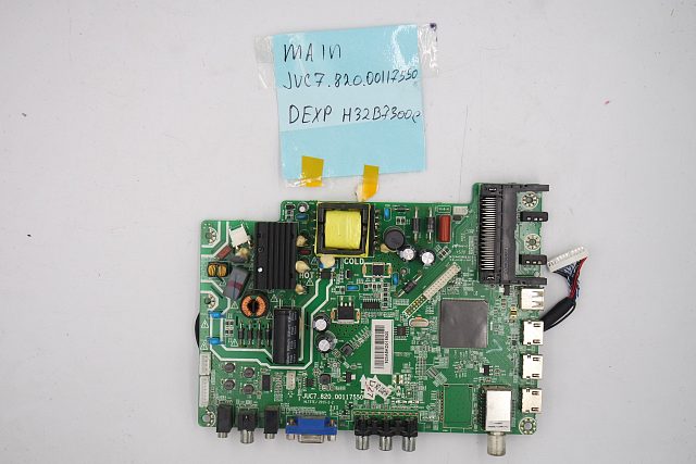 MAIN основная плата JUC7.820.00117550 Dexp H32B7300C