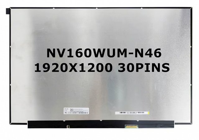 Матрица 16,0″ NV160WUM-N46 V8.1 для ASUS VivoBook 16X 1920×1200, IPS, 30 pin, 60 Гц