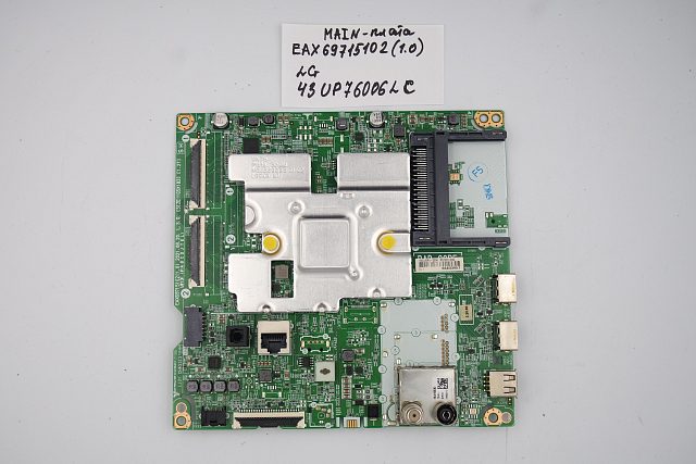 MAIN основная плата EAX69715102 (1.0) LG 43UP76006LC