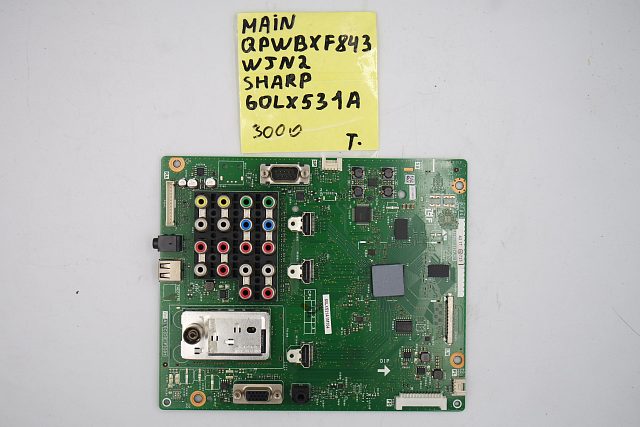 (MAIN) Основная плата QPWBXF843WJN2 Sharp 60LX531A