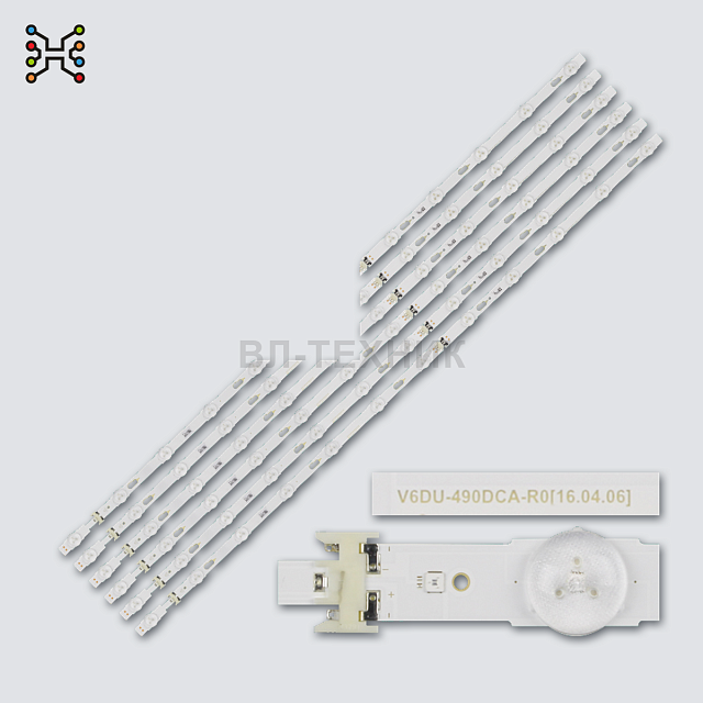 LED подсветка Samsung UE49MU6100U / UE49MU6103U / UE49MU6105K / UE49MU6120K / UE49MU6120W / UE49MU61