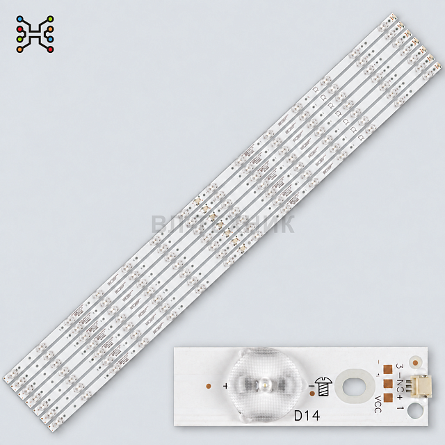 LED подсветка Philips 55PUS6501/12 55PUS6401/12 55PUS6101/12 55PUT6400/12 55PUT4900/12 Sony KD-55X60