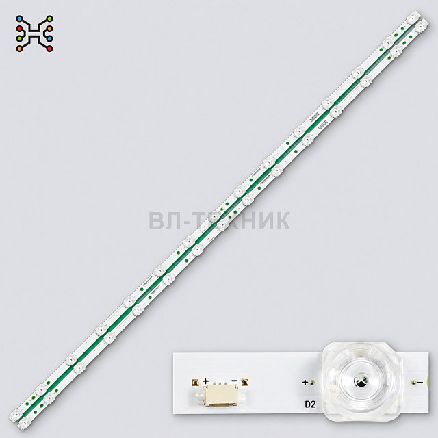 LED подсветка TCL 55P725G / 55P725 / 55P725K / 55P725N / 55P615 / 55P615K / 55P617 / 55P617K / 55P61
