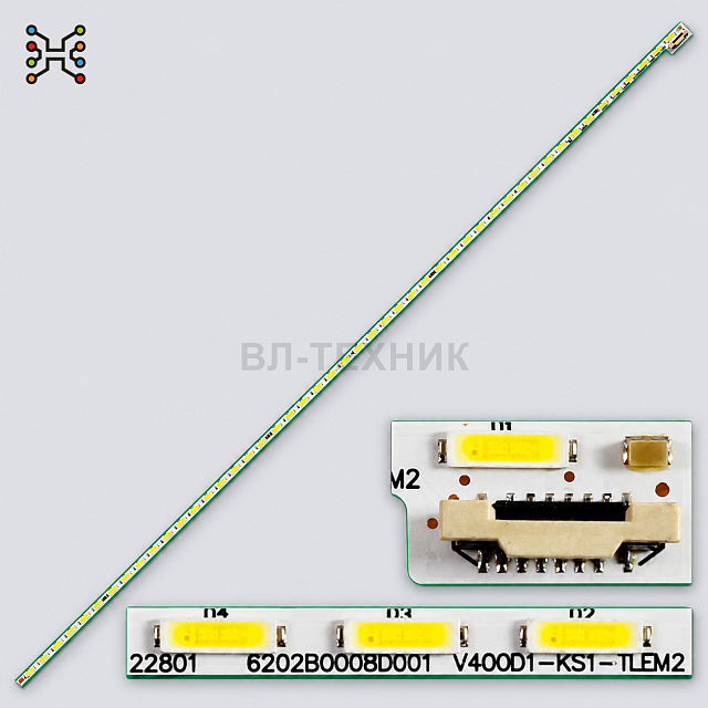 LED подсветка Sharp LCD-40U1A / LCD-40S3A / LCD-40DS72A / LG 40UB800V / 40UH630V / 40UF695V / Philip